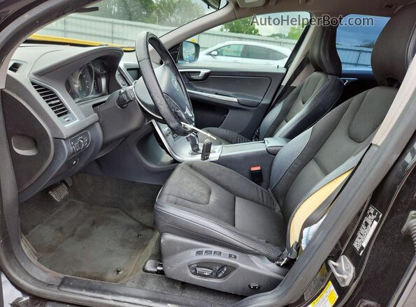 YV440MDJ1H2076528 2017 VOLVO XC60 Black Вид салону спереду