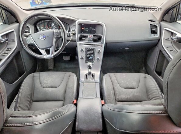 YV440MDJ1H2076528 2017 VOLVO XC60 Black Вид панелі приладів