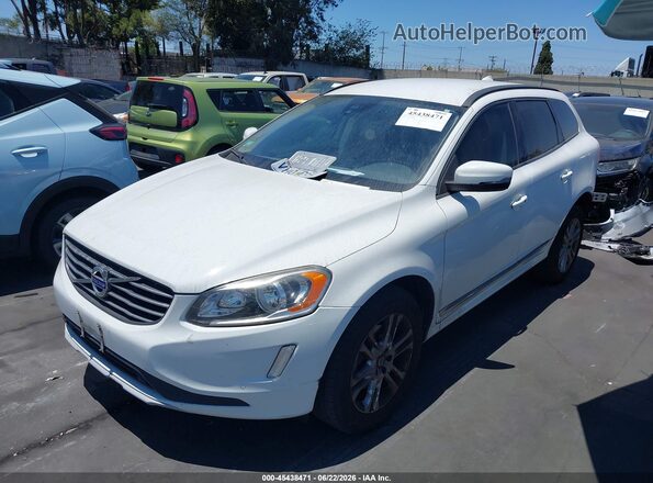 YV440MDJ8G2923477 2016 VOLVO XC60 White Առջևի ձախ երեք քառորդ տեսարան
