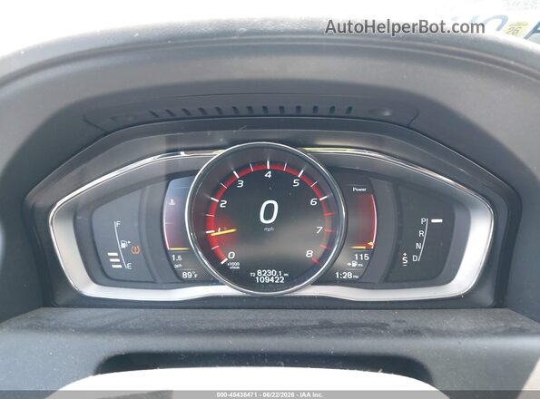 YV440MDJ8G2923477 2016 VOLVO XC60 White Հետևի նստատեղերի տեսք