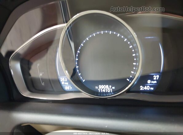 YV440MDK0G2874493 2016 VOLVO XC60 White Widok tylnych siedzeń