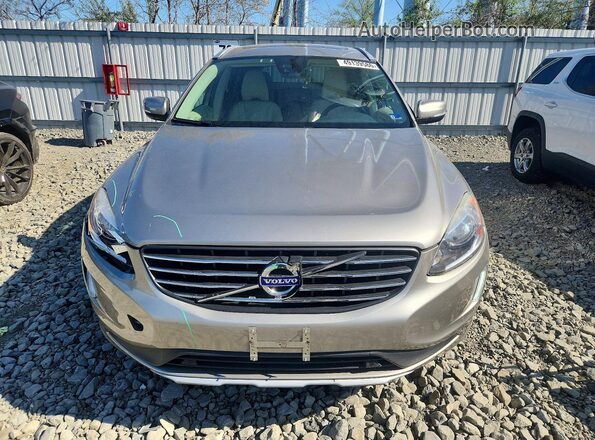 YV440MDK2G2795889 2016 VOLVO XC60 Tan წინა ხედი