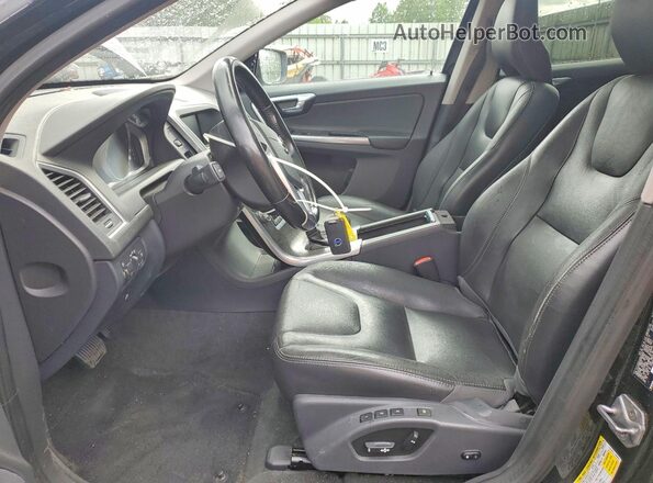YV440MDM1G2822825 2016 VOLVO XC60 Black Vista interior delantera