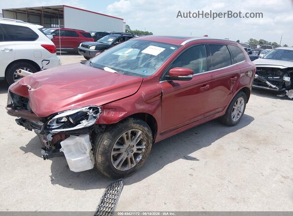 YV440MDM3G2902286 2016 VOLVO XC60 Красный Передняя левая четверть