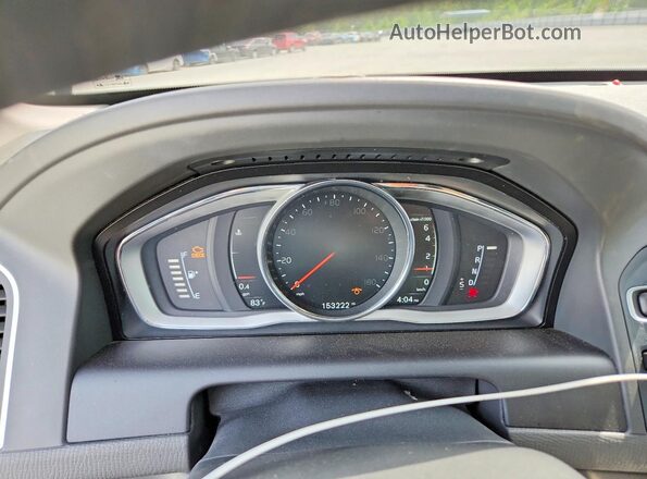 YV440MDR3H2178421 2017 VOLVO XC60 Gray Vista del cuadro de instrumentos