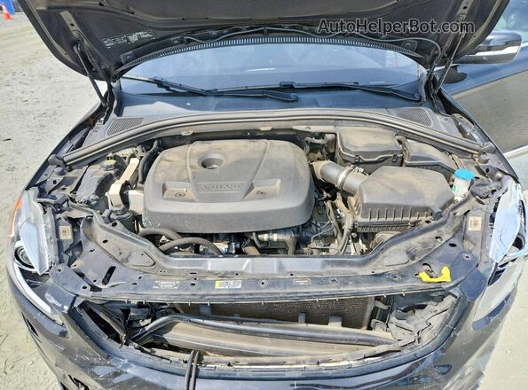 YV440MDR3H2178421 2017 VOLVO XC60 Gray Vista del compartimento del motor
