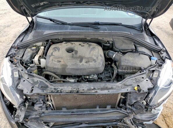 YV440MDR8H2081666 2017 VOLVO XC60 Black Vista del compartimento del motor
