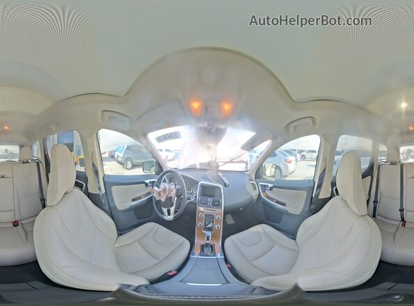YV440MDU5H2121044 2017 VOLVO XC60 Cream 360 interior view