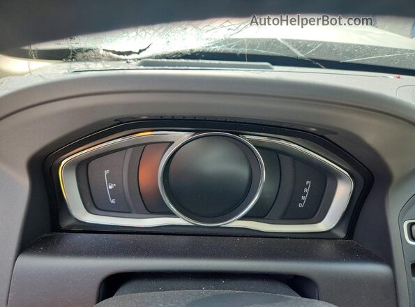 YV440MDU5H2121044 2017 VOLVO XC60 Cream Instrument cluster view