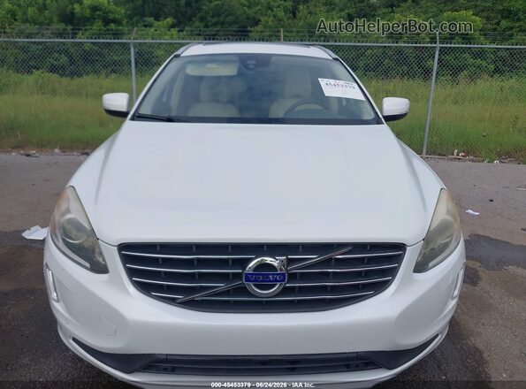 YV440MDU8H2192139 2017 VOLVO XC60 White Widok zestawu wskaźników