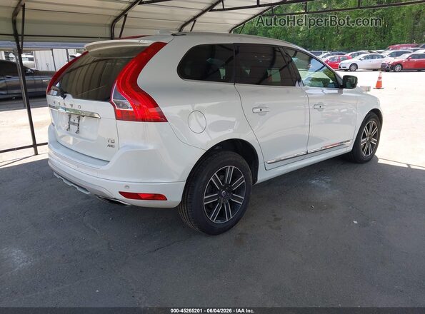 YV440MRR1H2111714 2017 VOLVO XC60 White Tył prawy