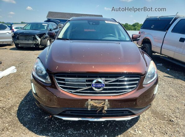 YV440MRU4H2157848 2017 VOLVO XC60 Brown Widok z przodu