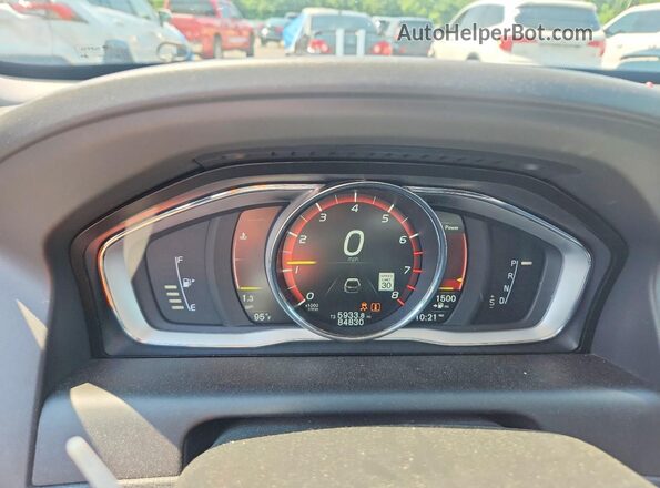 YV440MRU4H2157848 2017 VOLVO XC60 Brown Widok zestawu wskaźników