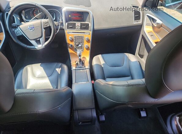 YV440MRU4H2157848 2017 VOLVO XC60 Brown Widok deski rozdzielczej