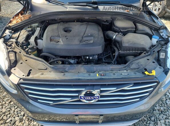 YV440MRU7H2109809 2017 VOLVO XC60 Gray Вид підкапотного простору