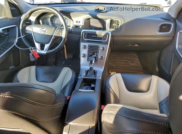 YV440MWK6H1036067 2017 VOLVO V60 Gray წინა პანელის ხედი