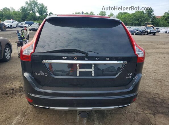 YV449MRK6G2903154 2016 VOLVO XC60 Black Rear view