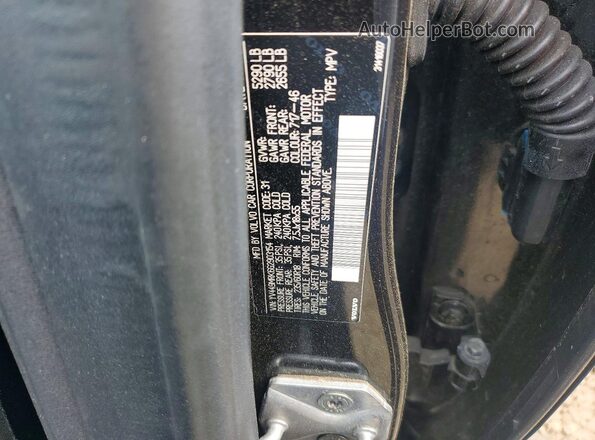 YV449MRK6G2903154 2016 VOLVO XC60 Black VIN sticker view
