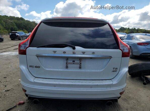 YV449MRP2G2868348 2016 VOLVO XC60 White Вид ззаду
