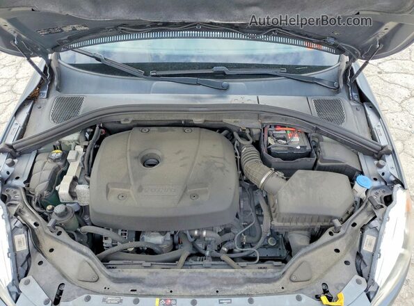 YV449MRU0H2032108 2017 VOLVO XC60 Gray ძრავის განყოფილების ხედი