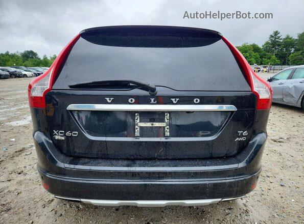 YV449MRU2H2140441 2017 VOLVO XC60 Black Вид ззаду