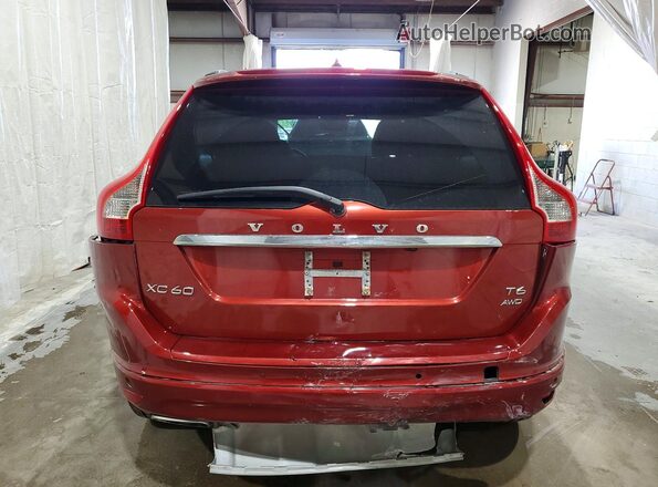 YV449MRU4H2145592 2017 VOLVO XC60 Red 