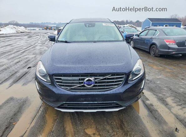 YV449MRU4H2225491 2017 VOLVO XC60 Blue Դիմացի տեսք