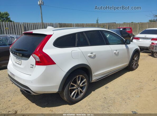 YV4612HK5G1010470 2016 VOLVO V60 CROSS COUNTRY White Rear right