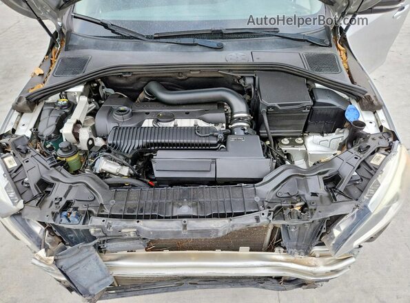 YV4612HM3G1008136 2016 VOLVO V60 Silver ძრავის განყოფილების ხედი
