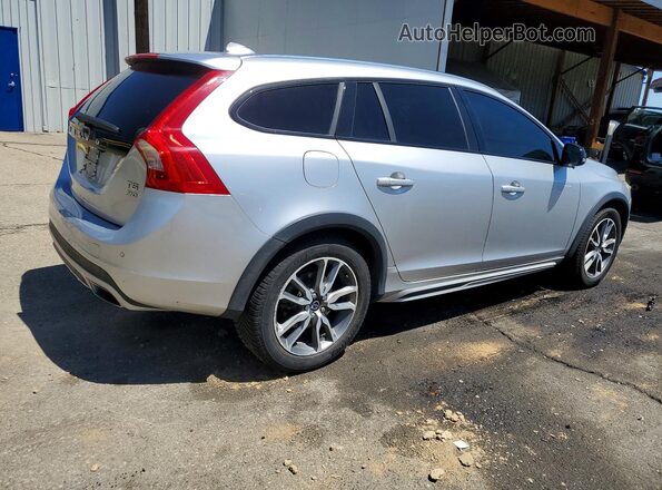 YV4612HM6G1003397 2016 VOLVO V60 Серебряный Задняя правая четверть