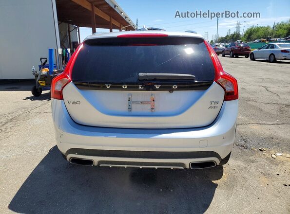 YV4612HM6G1003397 2016 VOLVO V60 Серебряный Вид сзади