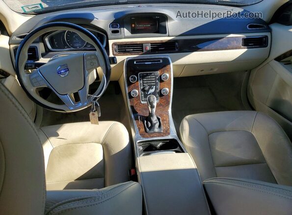 YV4612NK3G1238679 2016 VOLVO XC70 Blue Widok deski rozdzielczej