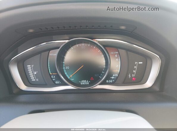YV4612RK2G2805498 2016 VOLVO XC60 Серебряный Вид задних сидений