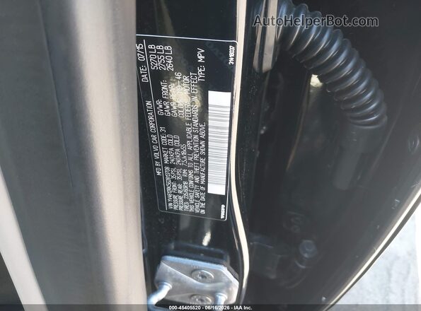 YV4612RK5G2813708 2016 VOLVO XC60 Black 