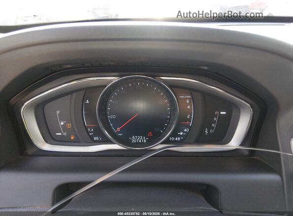 YV4612RK8G2854429 2016 VOLVO XC60 White Vista de los asientos traseros