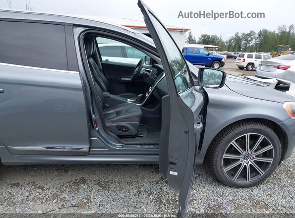 YV4612RKXG2853539 2016 VOLVO XC60 Gray Widok wnętrza z przodu