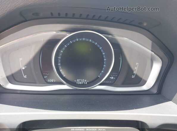 YV4612UM7G2000377 2016 VOLVO S60 CROSS COUNTRY Gray Vista de los asientos traseros
