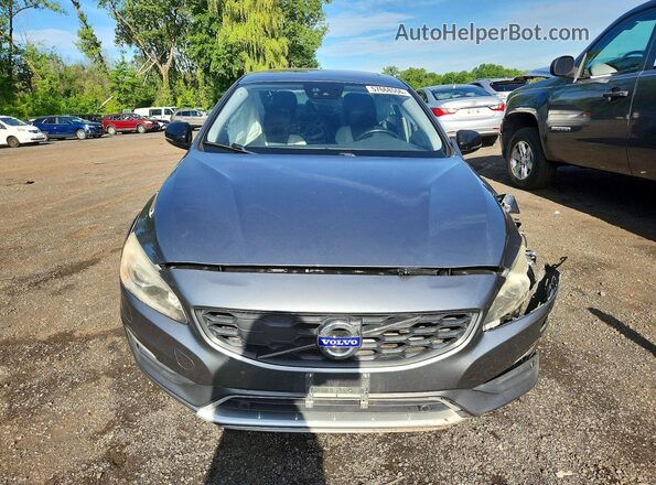 YV4612UM8G2001375 2016 VOLVO S60 Gray წინა ხედი
