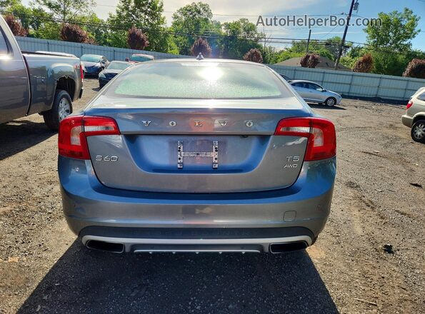 YV4612UM8G2001375 2016 VOLVO S60 Gray უკანა ხედი