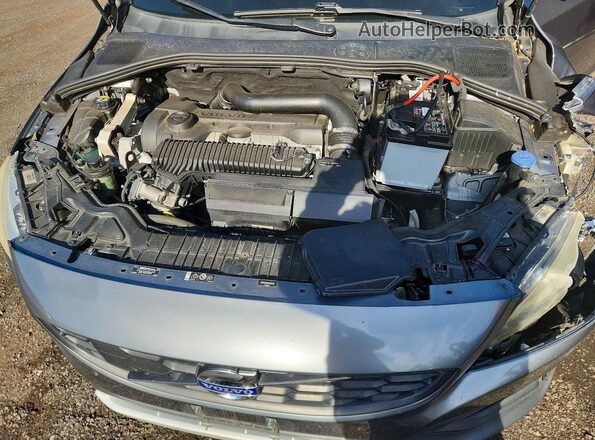 YV4612UM8G2001375 2016 VOLVO S60 Gray უკანა სალონის ხედი