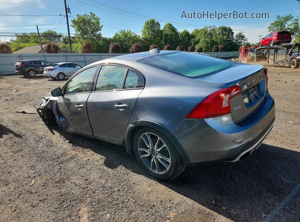 YV4612UM8G2001375 2016 VOLVO S60 Gray უკანა მარცხენა