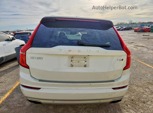 YV4A221K4L1609498 2020 VOLVO XC90 White უკანა ხედი
