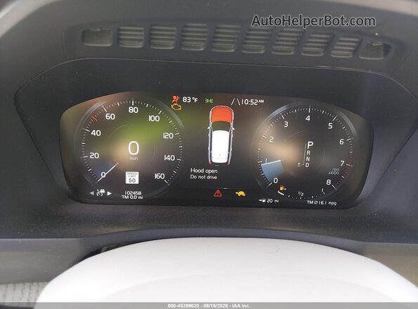 YV4A221L3N1813950 2022 VOLVO XC90 Blue Հետևի նստատեղերի տեսք