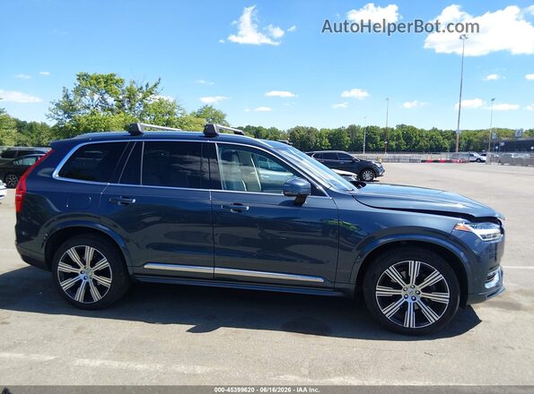 YV4A221L3N1813950 2022 VOLVO XC90 Blue Սալոնի հետևի տեսք
