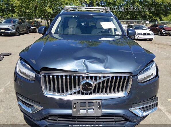 YV4A221L3N1813950 2022 VOLVO XC90 Blue Սարքավորումների վահանակի տեսք