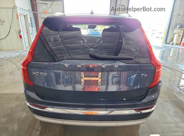 YV4A221L7N1807438 2022 VOLVO XC90 Blue Widok z tyłu