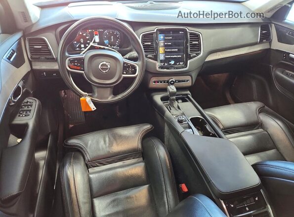 YV4A221L7N1807438 2022 VOLVO XC90 Blue Widok deski rozdzielczej