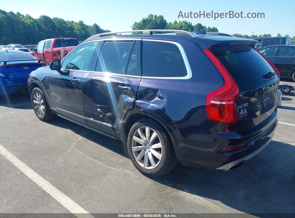 YV4A22PK0G1088728 2016 VOLVO XC90 Dark Blue Rear left