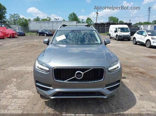 YV4A22PK2G1070876 2016 VOLVO XC90 Gray Widok zestawu wskaźników