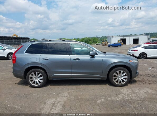 YV4A22PK2G1070876 2016 VOLVO XC90 Gray Widok wnętrza z tyłu